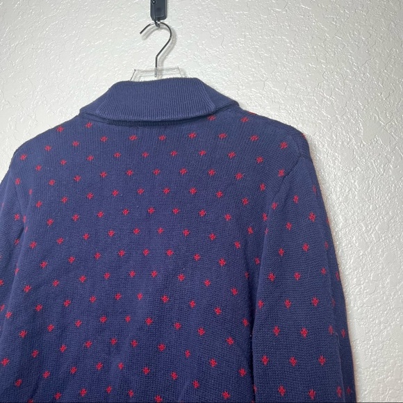 Men’s Merona Button Down Navy Cardigan Sweater - Picture 4 of 10